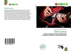 Capa do livro de Clint Lowery 