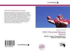 Обложка 1983 Cleveland Browns Season
