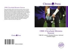 Portada del libro de 1988 Cleveland Browns Season