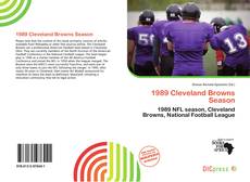 1989 Cleveland Browns Season的封面