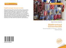 Bookcover of Hadhramaut Governorate