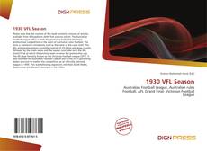 Buchcover von 1930 VFL Season