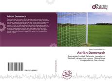Portada del libro de Adrián Domenech