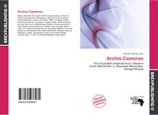 Buchcover von Archie Cameron