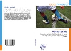 Capa do livro de Matías Donnet 