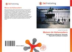 Buchcover von Maison de Hohenzollern