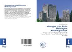 Buchcover von Georges II de Saxe-Meiningen-Hildburghausen