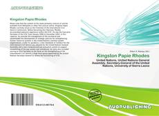 Copertina di Kingston Papie Rhodes