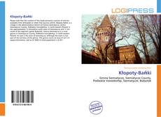 Capa do livro de Kłopoty-Bańki 