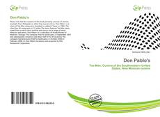 Bookcover of Don Pablo's