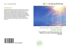 Frank Crean kitap kapağı