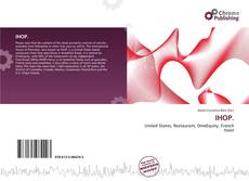 IHOP. kitap kapağı