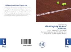 Buchcover von 1985 Virginia Slims of California