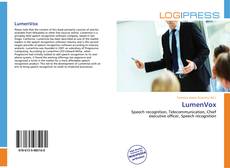 Capa do livro de LumenVox 