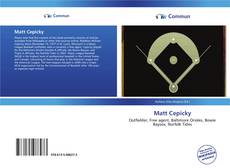 Capa do livro de Matt Cepicky 