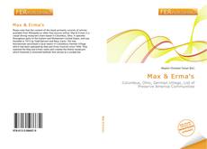 Bookcover of Max & Erma's