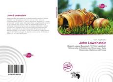 Portada del libro de John Lowenstein