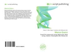 Marco Greco kitap kapağı