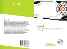 Buchcover von Lean IT