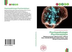 Portada del libro de Psychopathologie Psychanalytique