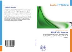 Capa do livro de 1986 VFL Season 