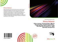 Buchcover von Eliseo Salazar