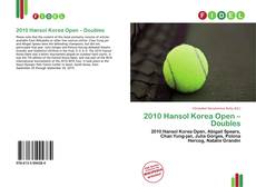 Portada del libro de 2010 Hansol Korea Open – Doubles