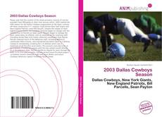 Capa do livro de 2003 Dallas Cowboys Season 