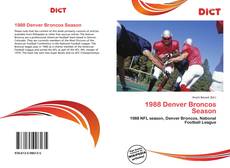 1988 Denver Broncos Season的封面