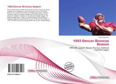 1993 Denver Broncos Season kitap kapağı