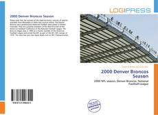 2000 Denver Broncos Season的封面