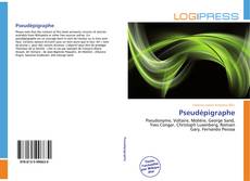 Bookcover of Pseudépigraphe