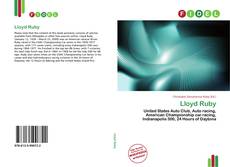 Portada del libro de Lloyd Ruby