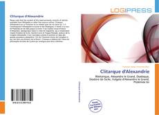 Capa do livro de Clitarque d'Alexandrie 