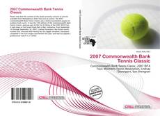 2007 Commonwealth Bank Tennis Classic kitap kapağı