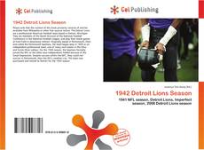 Capa do livro de 1942 Detroit Lions Season 