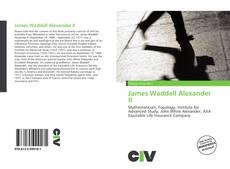 Portada del libro de James Waddell Alexander II