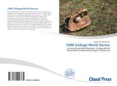 Bookcover of 1996 College World Series