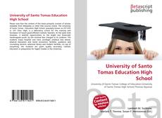 Portada del libro de University of Santo Tomas Education High School