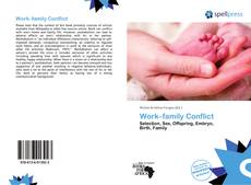 Bookcover of Work–family Conflict
