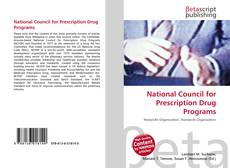 Couverture de National Council for Prescription Drug Programs