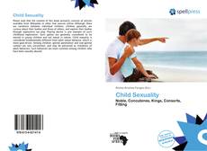 Portada del libro de Child Sexuality