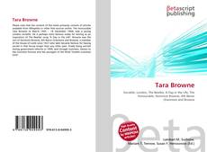 Buchcover von Tara Browne
