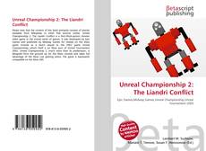 Portada del libro de Unreal Championship 2: The Liandri Conflict