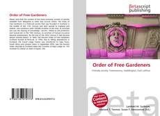 Buchcover von Order of Free Gardeners
