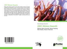 Capa do livro de 2001 Meteor Awards 