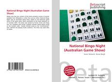 Borítókép a  National Bingo Night (Australian Game Show) - hoz