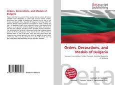 Borítókép a  Orders, Decorations, and Medals of Bulgaria - hoz