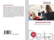 Borítókép a  National Beta Club - hoz