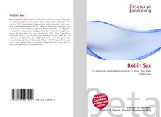 Couverture de Robin Sax
